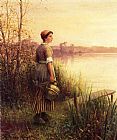 The Golden Sunset by Daniel Ridgway Knight